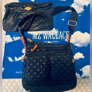 MZ Wallace ‘Mia’ Crossbody Bag - Dawn Blue